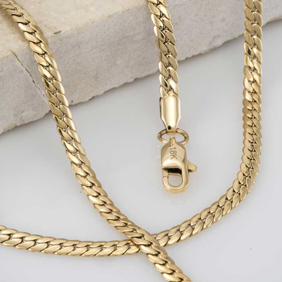 CADENA SERPIENTE HOMBRE